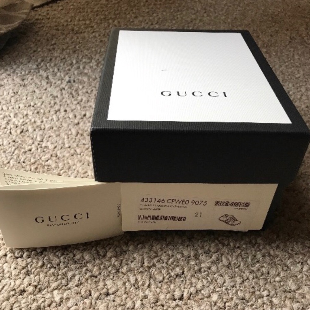 Gucci Toddler Leather Low-top shoes - Picture 8 of 8